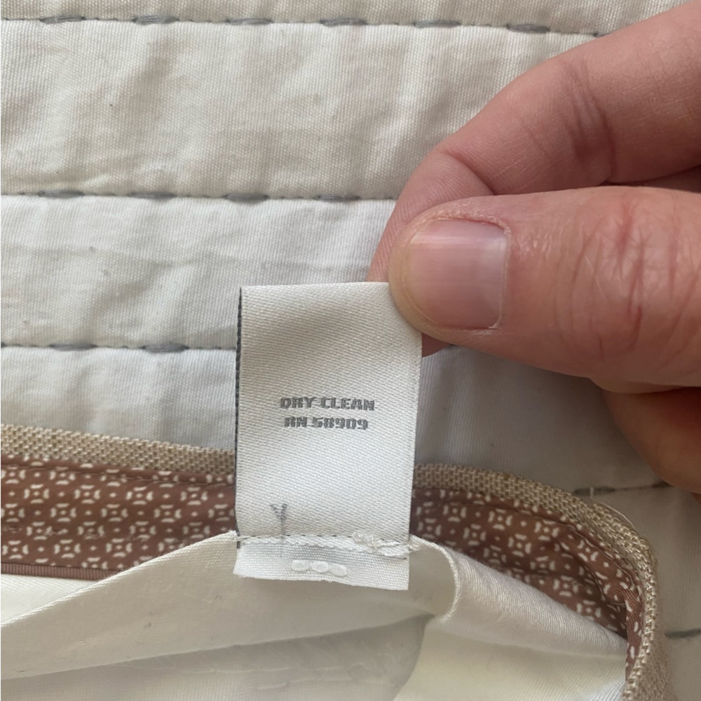 Baird McNutt Murano Beige Linen Pants - Picture 7 of 9